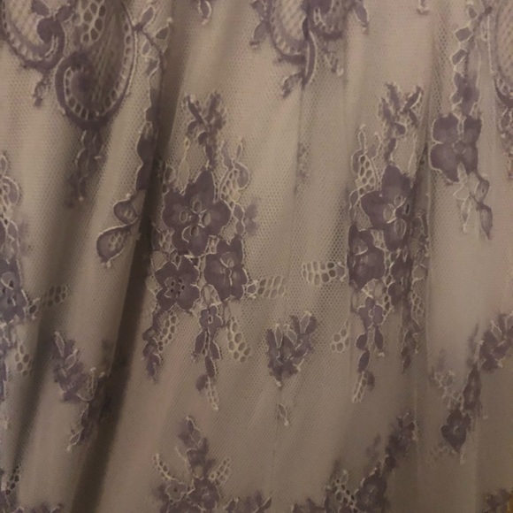 Anthropology bhldn purple lace dress size 2 - Picture 6 of 6